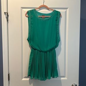 Seafoam Green Mini Dress